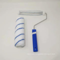 7 Inch Blue Stripe Polyester US Cage Style Decorative Paint Roller Set